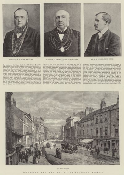 Doncaster a Královská zemědělská společnost od Warry